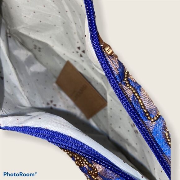 Beaded Indian handmade fortune cookie hand bag - Picture 6 of 15